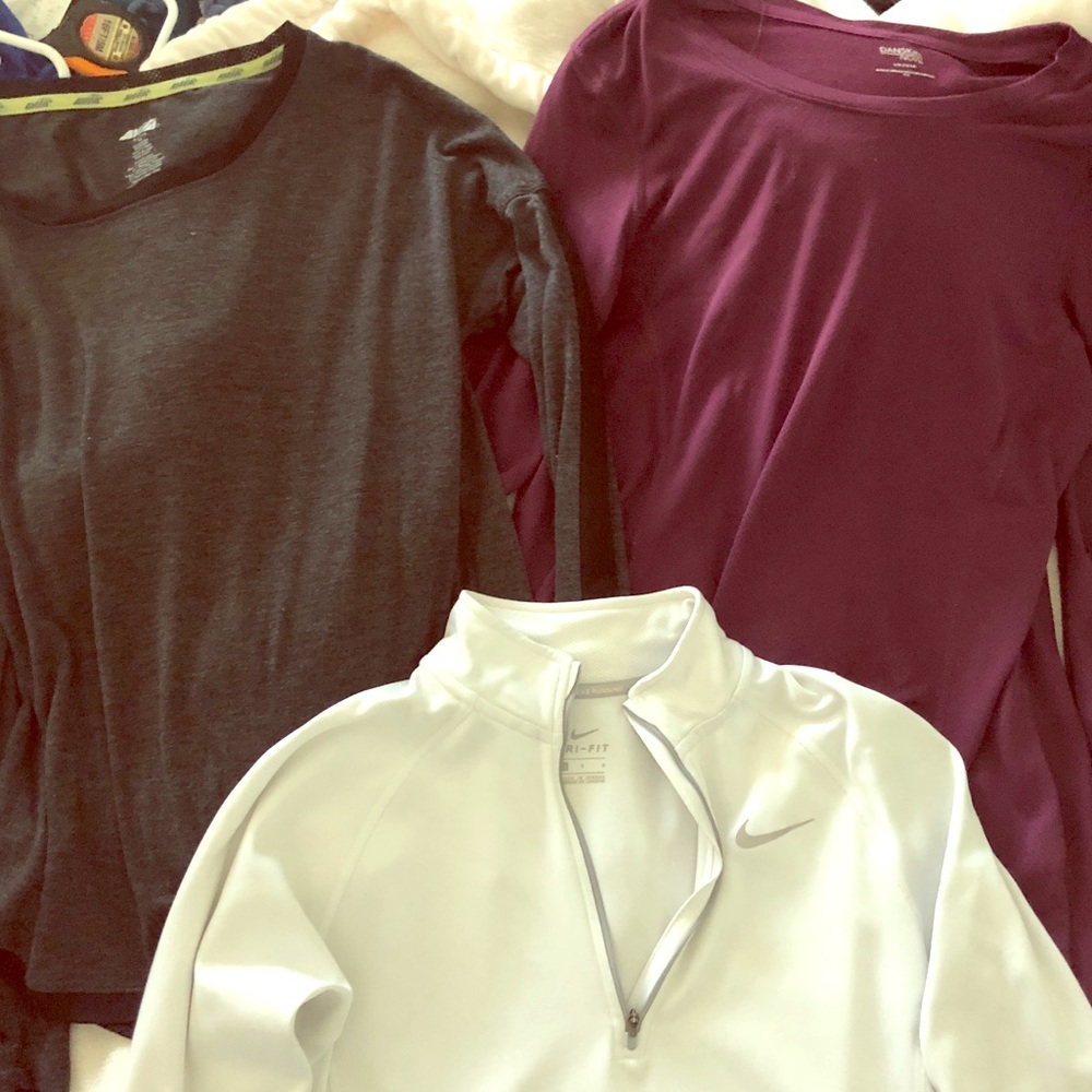 Danskin and Avis Athletic Shirts, Nike sold
